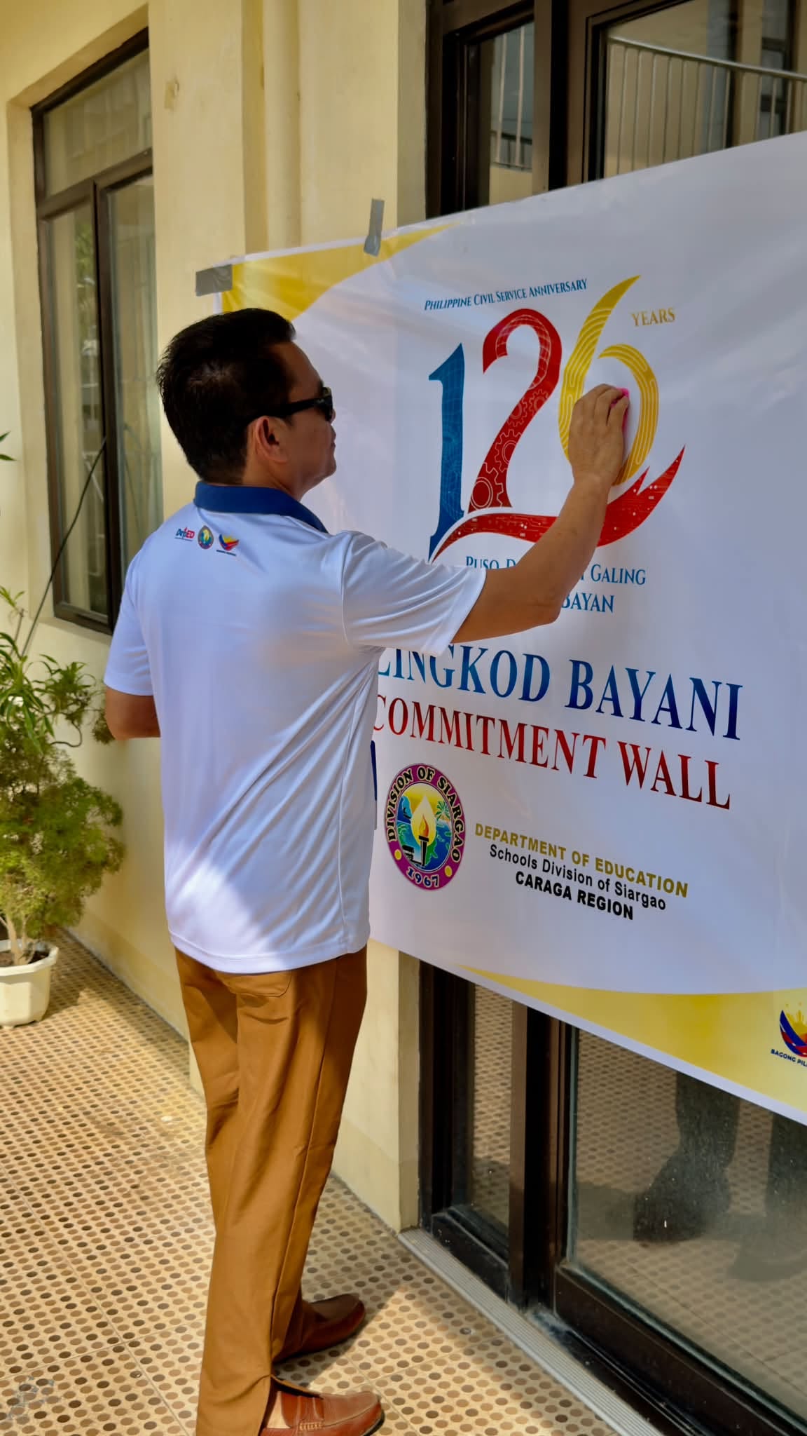 SDS Caberte’s Lesson on Teamwork Highlights 126th CSC Month Kick-Off